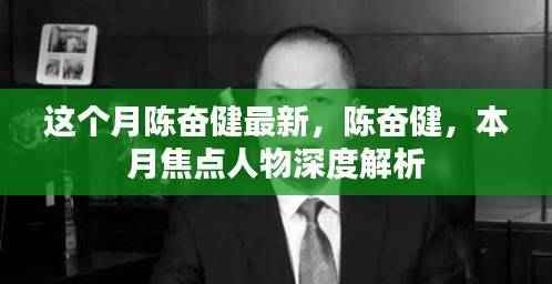 陈奋健深度解析,本月焦点人物聚焦