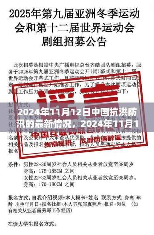 中国抗洪防汛最新态势,众志成城的坚守与时代印记(2024年11月12日更新)