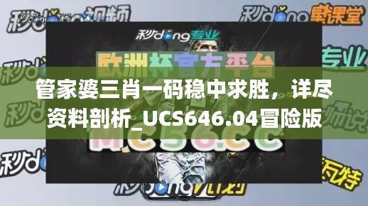 管家婆三肖一码稳中求胜,详尽资料剖析_UCS646.04冒险版