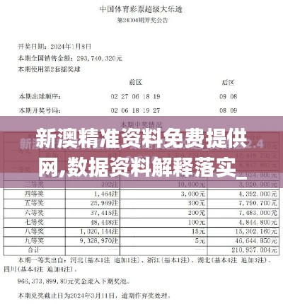新澳精准资料免费提供网,数据资料解释落实_传统版WQE346.16
