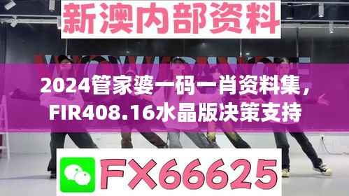 2024管家婆一码一肖资料集,FIR408.16水晶版决策支持
