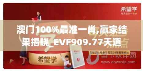 澳门100%最准一肖,赢家结果揭晓_EVF909.77天道