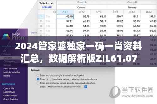 2024管家婆独家一码一肖资料汇总,数据解析版ZIL61.07