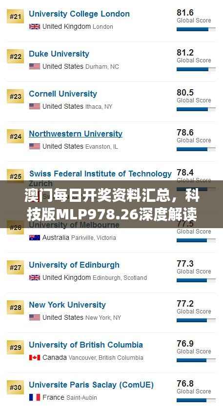 澳门每日开奖资料汇总,科技版MLP978.26深度解读