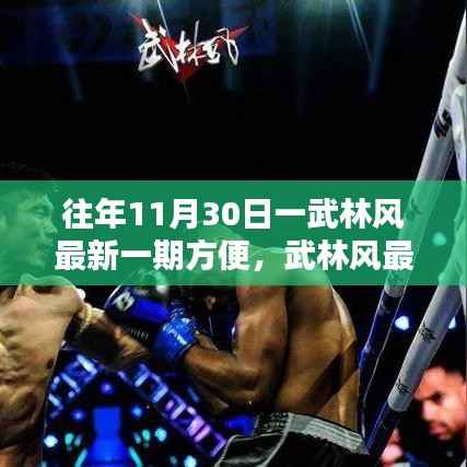 武林风最新一期方便回顾与前瞻,历年精彩瞬间一网打尽