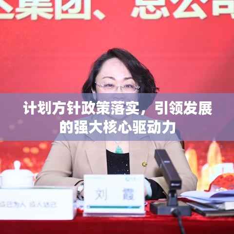 计划方针政策落实,引领发展的强大核心驱动力