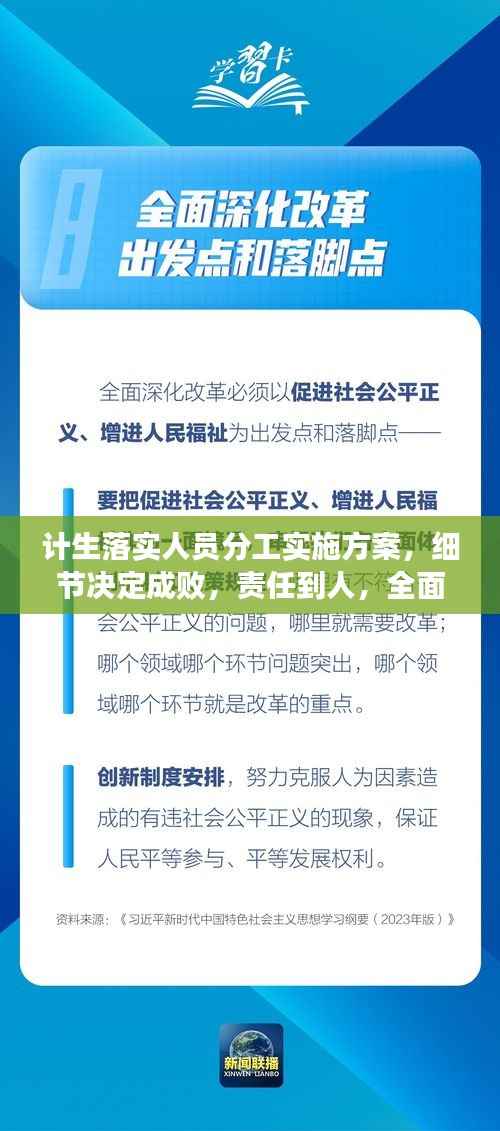 计生落实人员分工实施方案，细节决定成败，责任到人，全面提升计生管理水平！