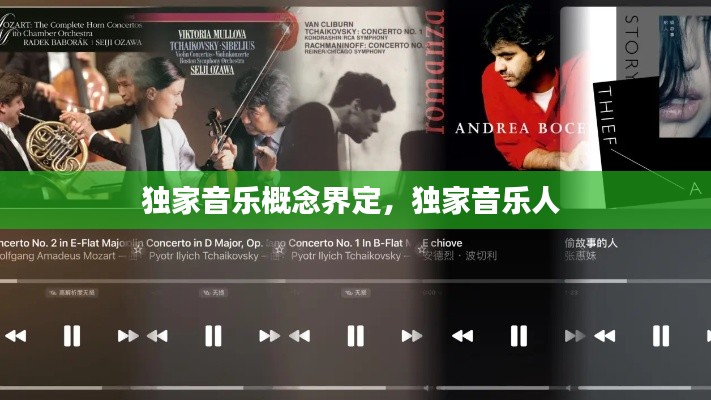 独家音乐概念界定,独家音乐人