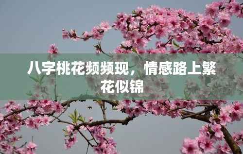 八字桃花频频现，情感路上繁花似锦