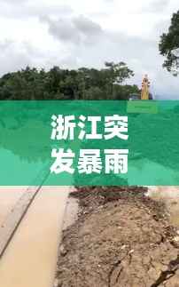 浙江突发暴雨警报,浙江爆雨