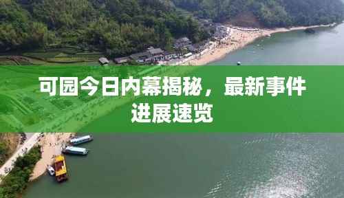 可园今日内幕揭秘，最新事件进展速览